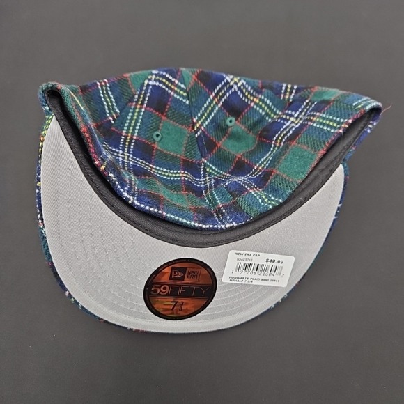New Era 59Fifty Harry Potter Hogwarts Plaid Fitted Har Cap Size 7 3/8 New - Picture 4 of 5